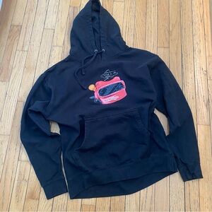 Hot Mulligan Black Hoodie Large